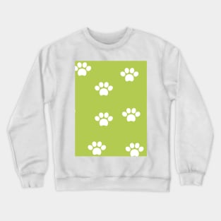 Paw pattern Crewneck Sweatshirt